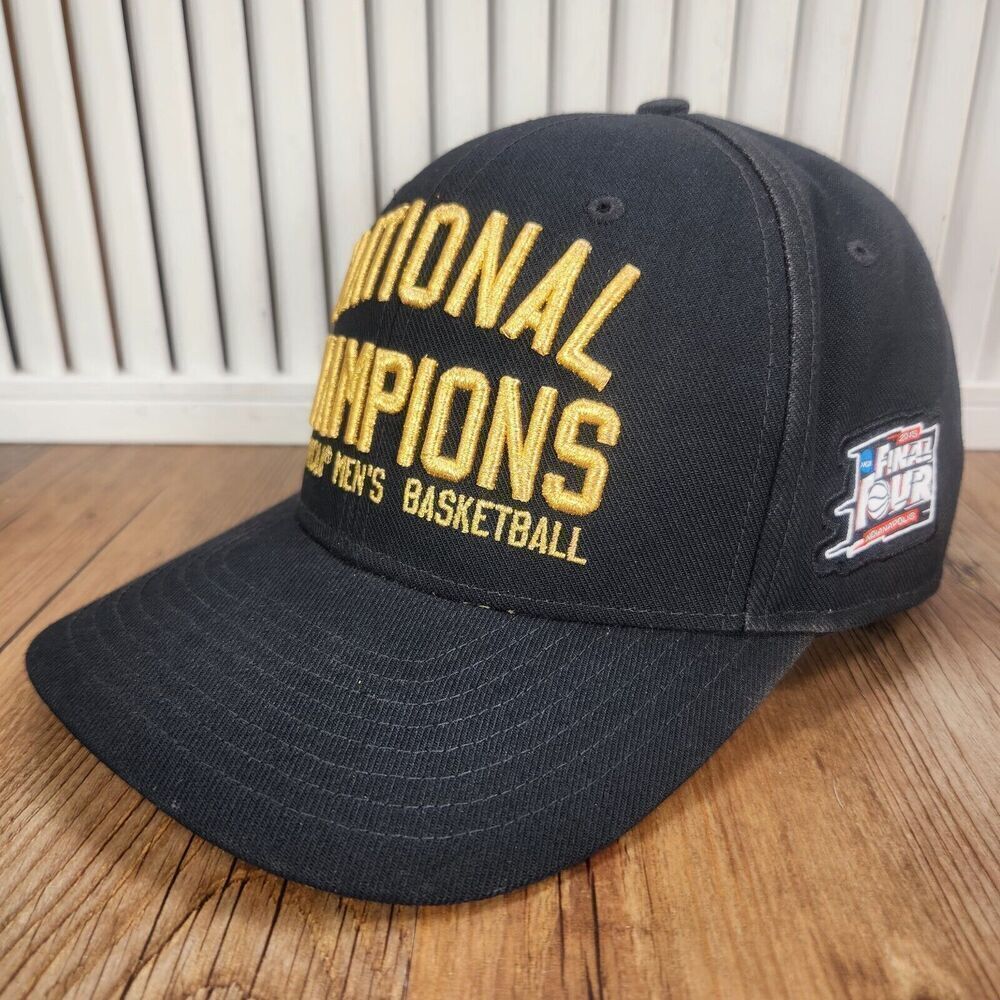 Nike 2015 Duke NCAA Final Four National Champions Snapback Hat Cap Black Gold
